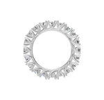 Load image into Gallery viewer, 0.15 CTT Curvy Eternity Ring-WHITE