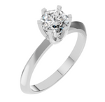 Load image into Gallery viewer, 5.6mm Tiffany Six Bend Prongs RI-4922-WHITE-1MAIN.png