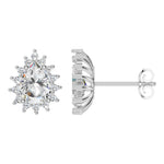Load image into Gallery viewer, The Halo Pear Studs
