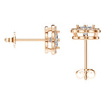 Load image into Gallery viewer, Heart Halo Studs