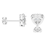 Load image into Gallery viewer, Heart Halo Studs
