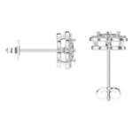 Load image into Gallery viewer, Heart Halo Studs