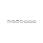Load image into Gallery viewer, Cross 3.8mm x 3.8mm-WHITE