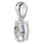 Load image into Gallery viewer, Oval Solitaire Pendant - NE1164