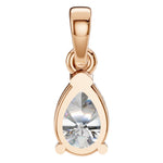 Load image into Gallery viewer, Pear Solitaire Pendant - NE1164