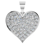 Load image into Gallery viewer, Heart pendant NE-8265-RO001