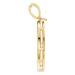 Load image into Gallery viewer, Circle pendant NE-9462-RO0015