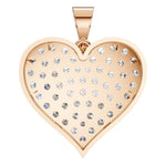 Load image into Gallery viewer, Amora Pavé Heart Pendant