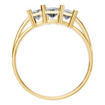 Load image into Gallery viewer, Emerald Trilogy Ring - RI1429