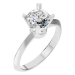 Load image into Gallery viewer, Classic Lumière Solitaire Ring