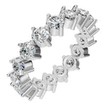Load image into Gallery viewer, Prong Set Eternity Ring - RI1799