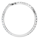 Load image into Gallery viewer, Curved Pavé Diamond Ring - RI2055