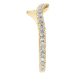 Load image into Gallery viewer, Curved Pavé Diamond Ring - RI2055