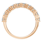 Load image into Gallery viewer, Oval Half Eternity Ring