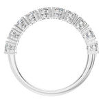 Load image into Gallery viewer, Oval Half Eternity Ring