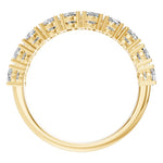 Load image into Gallery viewer, Oval Half Eternity Ring