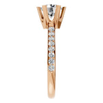 Load image into Gallery viewer, classic solitaire pave ring - RI2817