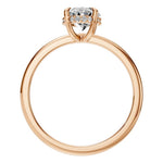 Load image into Gallery viewer, Soft Halo Oval Diamond Ring