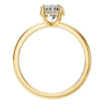 Load image into Gallery viewer, Soft Halo Oval Diamond Ring