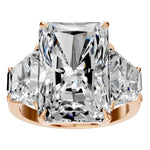 Load image into Gallery viewer, Emerald Trilogy Statement Ring