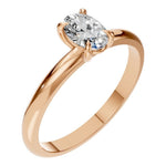 Load image into Gallery viewer, Classic Oval Solitaire Ring