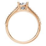 Load image into Gallery viewer, Split Shank Cushion Diamond Ring - RI7623