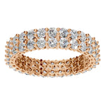 Load image into Gallery viewer, Double Row Eternity Ring