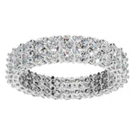 Load image into Gallery viewer, Double Row Eternity Ring