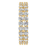 Load image into Gallery viewer, Double Row Eternity Ring