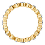 Load image into Gallery viewer, Bezel Set Eternity Ring