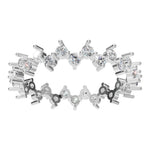 Load image into Gallery viewer, Zig Zag Eternity Ring - RI9244