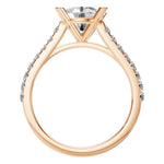 Load image into Gallery viewer, Étoile Pavé Solitaire Ring
