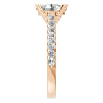 Load image into Gallery viewer, Étoile Pavé Solitaire Ring