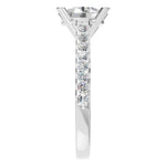 Load image into Gallery viewer, Étoile Pavé Solitaire Ring