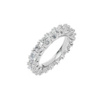 Load image into Gallery viewer, 0.15 CTT Curvy Eternity Ring-WHITE
