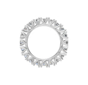0.15 CTT Curvy Eternity Ring-WHITE