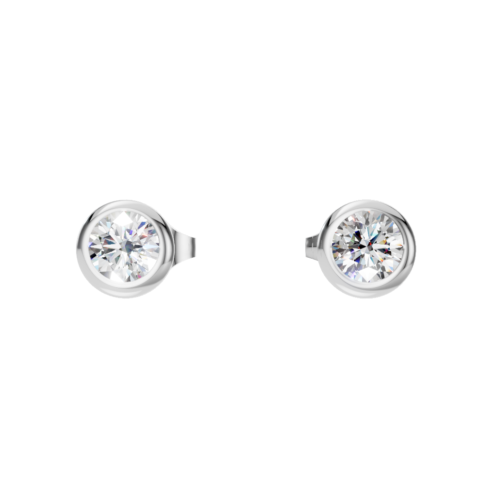 The Bezel Glow Studs