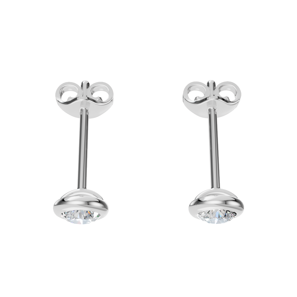 The Bezel Glow Studs