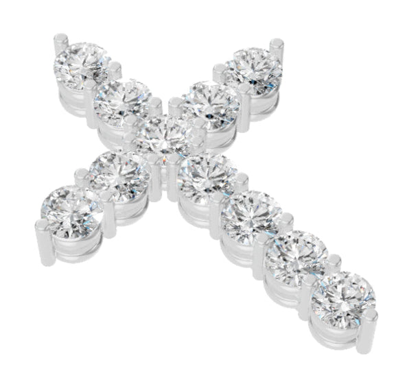 0.25 CT Diamond Cross