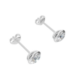 Load image into Gallery viewer, Luna Bezel Studs
