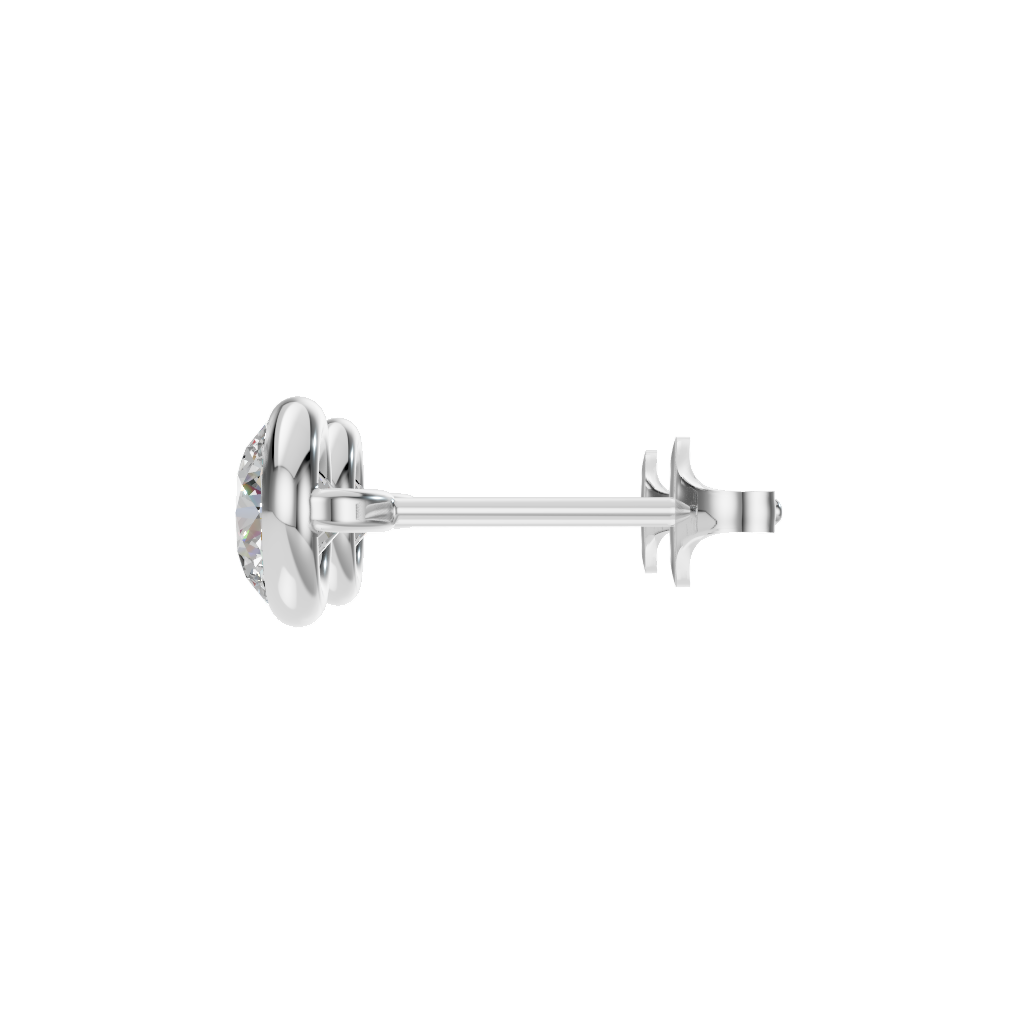 Luna Bezel Studs