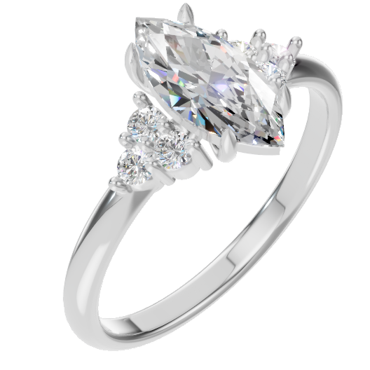 Marquise Élégance Ring