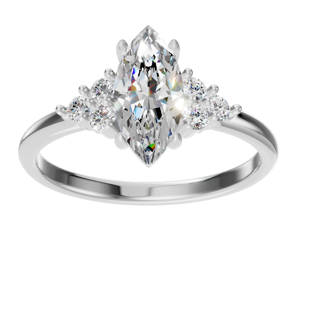 Marquise Élégance Ring