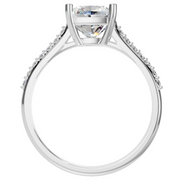 Cushion Pave Ring