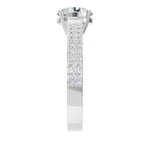 Load image into Gallery viewer, Double Side Stones Shank Ring