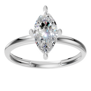 1 CT Marquise Lab Grown-WHITE