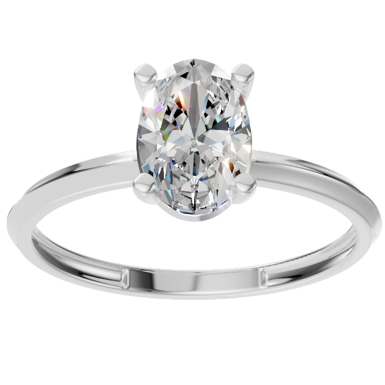 The Oval Elegance Ring