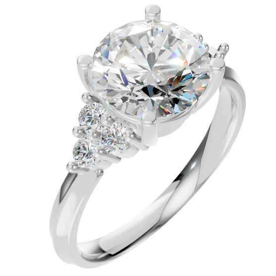 The Radiance Circle Ring