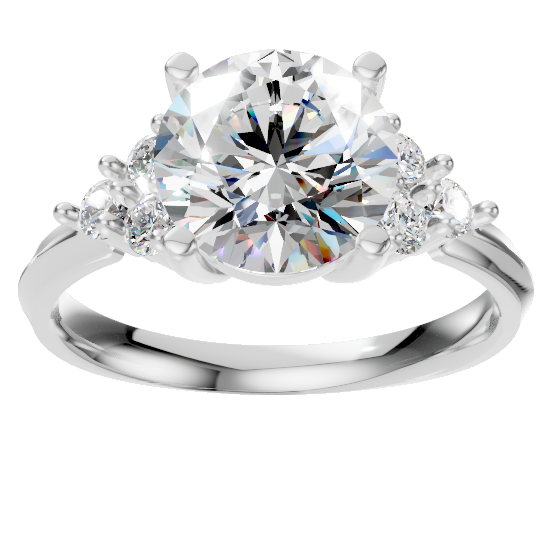 The Radiance Circle Ring