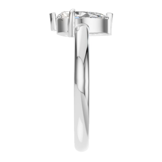 Pear Oval Duo Ring